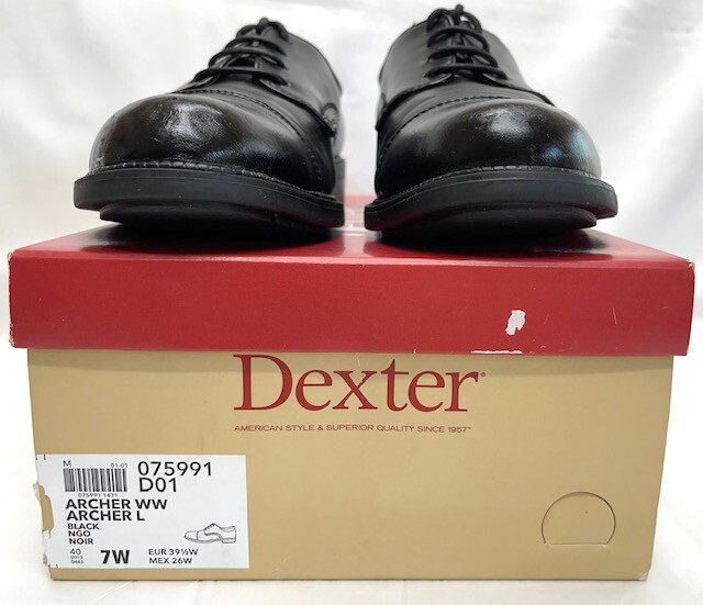 Туфли DEXTER Men's Dress Shoes Size: 7W 